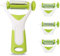 Peeler for Kitchen | 360 Rotating Potato Peeler | 3 in 1 Multi Vegetable Straight Serrated Julienne Peeler | Kitchen Gadgets & Tools