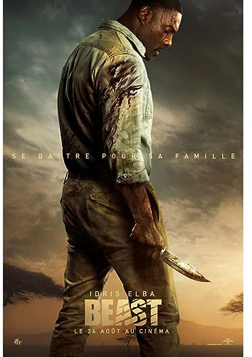 Beast – Original Kinoposter – 120 x 160 cm – 2022 – Idris Elba, Leah Jeffries