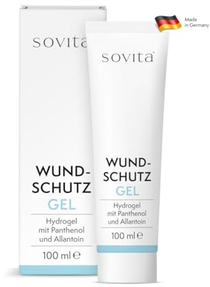 sovita Wundschutz Gel | Hydrogel | Schnelle Linderung bei Verbrennungen und Schürfwunden | 100ml