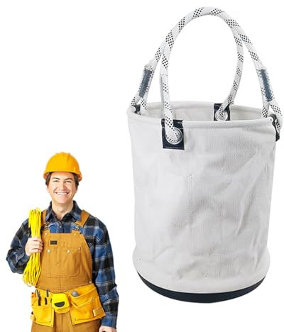 Secchio per Elettricista | Secchio Portautensili in Tela per Elettricisti,Stazione Di Lavoro Leggera Per Trasporto Equipaggiamento Elettrico Da Giardino E Costruzione