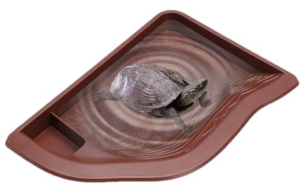 Reptilvattenskål | Reptilmatningsvattenskål – stort landskap poolskål för akvarium skäggig vattenklättring husdjur sköldpadda ormar