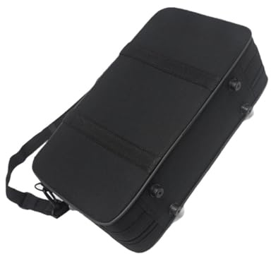 iplusmile Estuche Portátil Para Clarinete Color Negro, Correa Hombro, Forro Acolchado Resistente a Golpes y Humedad, Bolsa Ligera Adecuado Para Transporte y Protección Interpretación Musical