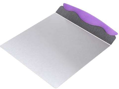 ZAWELIYO Stainless Steel Cake Lifter, Pastry Shovel Transfer Tool with Non-Slip Handle for Pizza Bread Baking, Commercial Kitchen Spatula