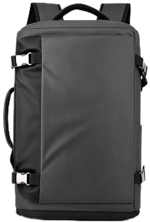 ALPMOLYO 16 pulgadas impermeable portátil mochila USB zapato compartimiento viaje de negocios mochila de día bolso Carryall,Grey
