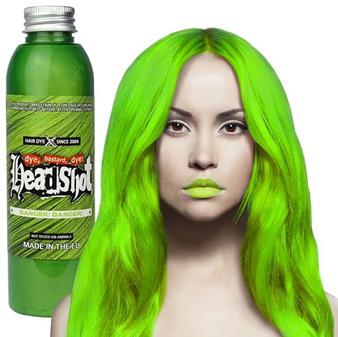 Grüne Haarfarbe Headshot Danger! Danger!, Semi-permanente Haartönung 150 ml
