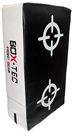 BOX-TEC Fight Gear Kick-Pad | Schlagkissen | Schlagpolster | Trittpolster | Trittkissen (60 x 35cm)