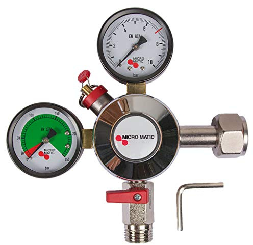 Micro Matic CO-Druckminderer für alkoholfreie Getränke Micromatic Premium Plus 7 Bar