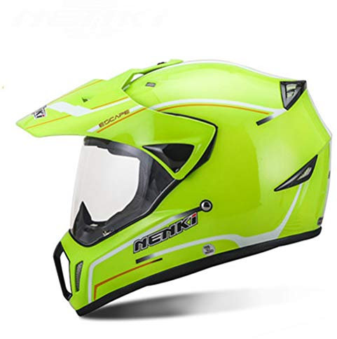 Generic Motocrosshelme Motorradhelm mit Klapphelmen Herren Racing Casque Moto Integralhelme