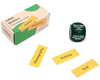 Relish Link & Think Hobbies Gesprächskartenspiel - Demenzaktivitäten & Alzheimer-Produkte, Spiele & Spielzeug für Senioren
