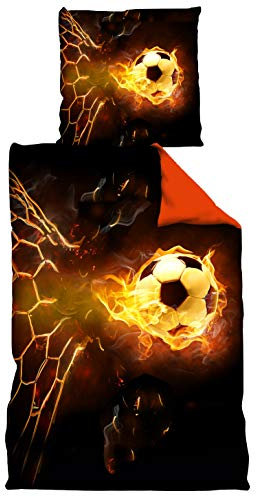 VertriebsArena GmbH Bettwäsche/Fussball Bettwäsche ** Schabowsky ** Orange, 4020208