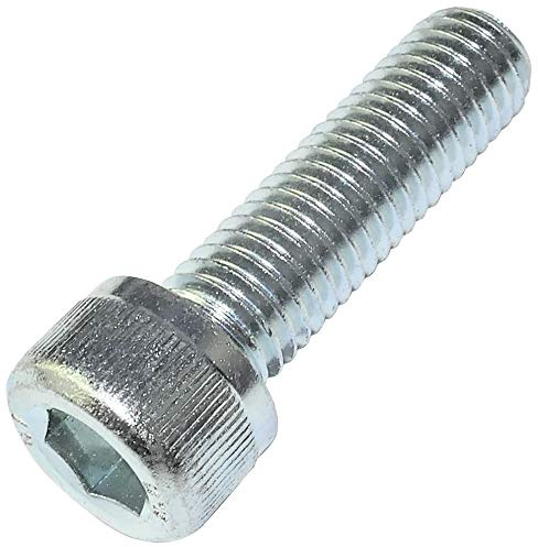 AERZETIX - C47715 - Satz von 20 stück - bolzen innensechskantschrauben M10x35 - mit innensechskantkopf - Ø10x35mm - DIN 912 - klasse 8.8 - verzinktem stahl - heimwerken - montagewerkzeug eisenwaren