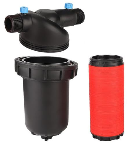 G1-1/4 Filtros de Riego, Bomba de Agua de Riego Filtro de Tubería Principal Rosca Macho 10 M3/Hr 120 Malla Jardinería Agricultura Filtro de Riego, para Piscina, Tratamiento de Agua Industrial