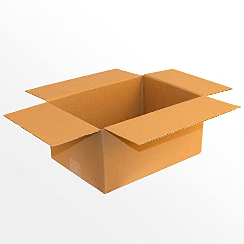 25 Stück Faltkartons einwellig - 330 x 240 x 160 mm | Hansepack24