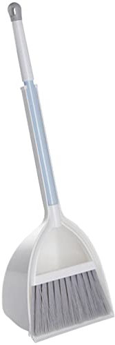 Gadpiparty Escoba y Recogedor para Set De Limpieza para y Cocina Blanco para y Domésticas