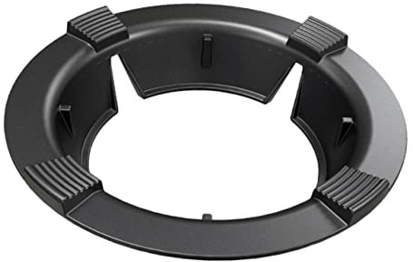 Mobestech Windproof Hood Fire Gathering Hood Cast Gas Stove Support Ring Non Slip Wok Rack for Gas Cooker