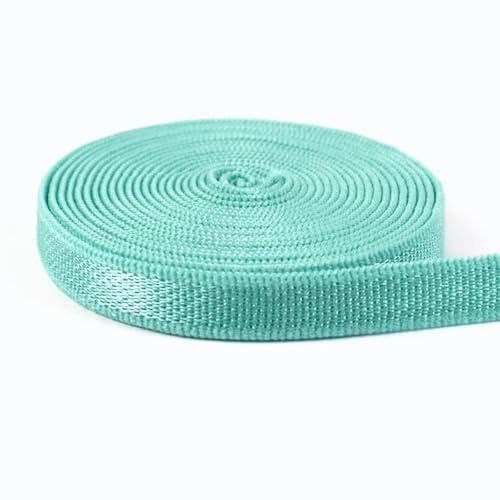 5/10 metros, 6 mm, bandas elásticas de nailon, cinta de goma elástica, cinta para el hombro, sujetador de bikini, banda para el cabello, accesorios de costura para manualidades, verde, 6 mm, 10 metr