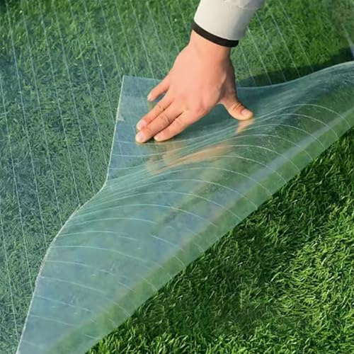 GQZJY Rouleau De Toiture en Polycarbonate Feuilles De Toiture en Plastique Résistantes Aux UV Film De Serre pour Jardinage Abri De Voiture Agriculture Facile À Couper(Size:0.6 * 7m,Color:0.8mm)
