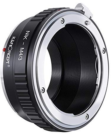 K&F CONCEPT AI to M4/3 Lens Mount Adapter, Compatible with Nikon Nikkor AI F AI-S Mount Lens and Compatible with Micro 4/3 MFT Mount Cameras