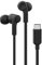 Belkin SoundForm Auricolari con filo e microfono, cuffie in-ear con connettore USB-C, cuffie USB-C per iPad mini, Pro, Air, Samsung Galaxy, Google Pixel, Android e altri; connettore USB-C - Nero