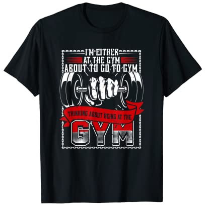 Bodybuilding Gym Lustige Geschenke Kraftsport Fitness T-Shirt