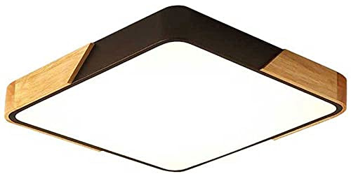 CSSYKV Plafón LED Macarrón Araña Cuadrada De Diseño Creativo Luz De 3 Colores Ajustable Cerca De La Luz De Techo Aparatos De Iluminación para Dormitorio Cocina Sala De Estar Estudio