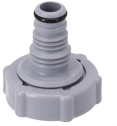 Pool Hose Adapter Drain Valve Plug, P6H1419 Drain Valve Adapter Drain Valve Replacement For Draining Pool Hose Drain Valve Connector(2PCS)