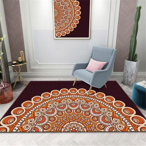 RUGMRZ Teppich Jugendzimmer Deko Wohnzimmer Modern Schlafzimmer-Rechteckteppich, Roter Für Den Innenbereich, Maschinenwaschbar Jungen 120X180Cm 3Ft 11.2''X5Ft 10.9''