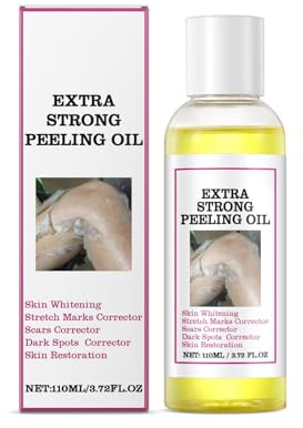 Olio Di Peeling Giallo, Olio Di Peeling Per Macchie Della Pelle Scura Che Sbiancano L'olio Di Peeling Giallo, Rimuove Le Cellule Morte della Pelle bath oil