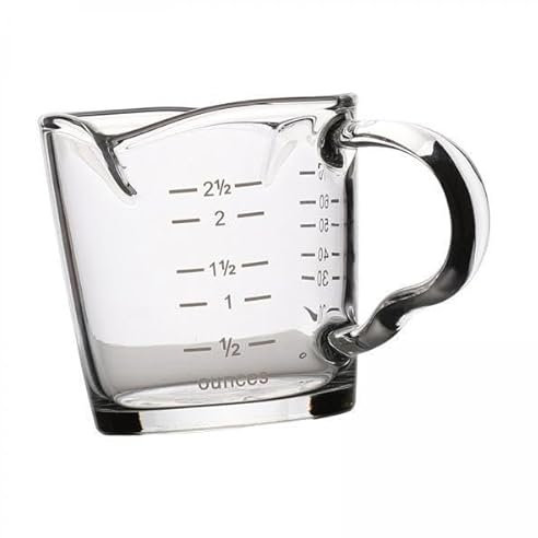 SiaBiced 2 Brocche per Lattiera in Vetro Resistente Al Calore in Vetro per Miscelazione Espresso, per