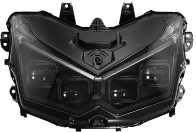 ZHANGZHENGYAO Motorrad Scheinwerfer Für Kawasaki Für Ninja Für Z1000 2010-2013 Motorrad Front Scheinwerfer Scheinwerfer Montage Frontscheinwerfer(Type LED)