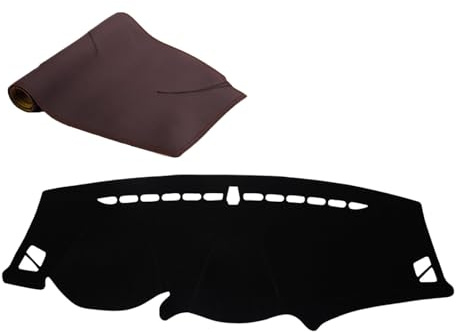 Cubierta para Salpicadero de Coche para Hyundai ix35 2010-2015 Alfombrilla Antideslizanteaislamiento Térmico E Impermeabilización(Brown)
