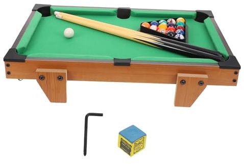 SOPOTUTU Mesa de Billar Adultos, Mini Juego de Billar de Interior, Tamaño Grande 69 Cm, Peso 2.18 Kg, Simulación Realista, Juego Educativo para 2 Jugadores en Casa