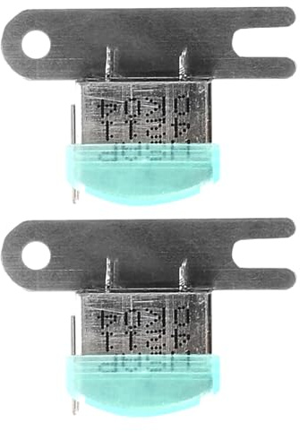 OATIPHO Cabezal Magnético de Grabación y Reproducción para Grabadora de Casete Estéreo, Accesorio Metálico Duradero Compatible, Repuesto para Casete Bidireccional Doble Canal para Audio