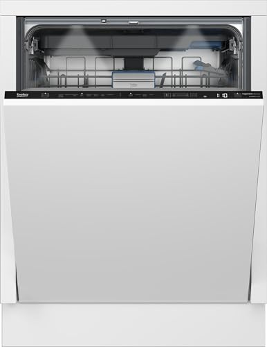 Beko PowerIntense™ Fully Integrated Standard Dishwasher - Black - B Rated