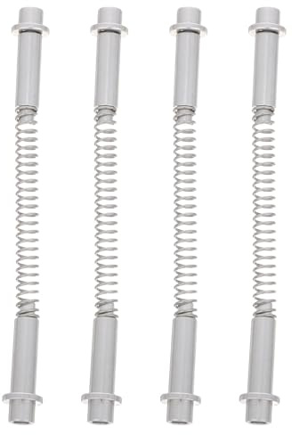 SOESFOUFU Lot de 4 goupilles de tension pour charnières de porte moustiquaire - Pièces de rechange en alliage d'aluminium pour portes moustiquaires - Pièces de réparation pour portails