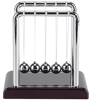 Newton's Cradle Balance Ball, Funny Pendulum Steel Ball Desk Toy