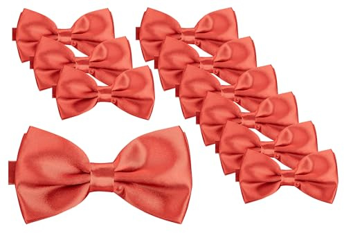 BomGuard Herren Fliegen 10er Set vorgebunden verstellbar