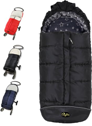 CozyMe Stroller Footmuff, Winter Stroller Cover for Toddler, Easy Temperature Reguration Stroller Bunting Bag for Baby, Waterproof Stroller Blanket Evolution for Cold Weather Child, 6M-4T