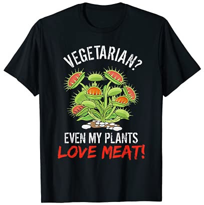 Carnivore Meat Lover Venus Flytrap Carnivorous Plant Men T-Shirt