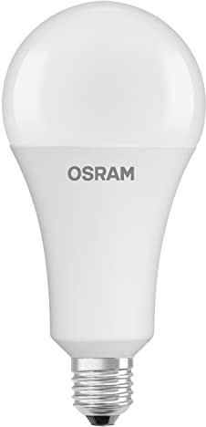 OSRAM LED Star Classic A200, matte LED-Lampe in Birnenform, E27 Sockel, Warmweiß (2700K), 3452 Lumen, Ersatz für herkömmliche 200W-Glühbirnen, 1er-Pack