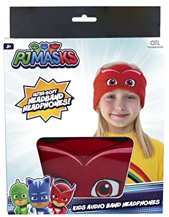 OTL Technologies PJ Masks! Owelette Kopfhörer für Kinder, ab 3 Jahren, Rot