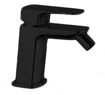 Paini Nove Mitigeur Bidet noir avec articulation et bonde 11/4