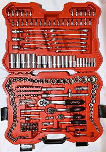 Juego de zócalos profesional, juego de llaves 215 piezas samtool. s