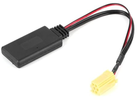 Headerbs Adattatore Audio Bluetooth 5.0 a 6 Pin, Sostituzione Connettore Autoradio per Romeo 159, Ricambio per Grande Punto | ABS, Bluetooth 5.0, 6 Pin, Plug & Play, Adatto Per 159/ Punto, Facile Installazione, Lunga Durata, Prestazioni Ottimali