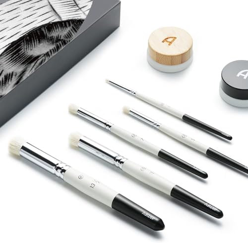 ARTIFY Drybrush-Set Trockenpinsel: Profi Trockenpinsel mit Pinselseife und Feuchtpad für mühelose Miniatur- und Modellmalerei – kleine Hobby-Pinsel mit feinen Details in 5 Größen für Modellspielzeug