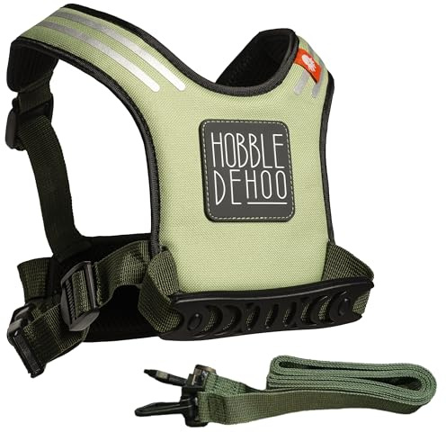 Hobble De Hoo Child Harness, Safety Harness for Kids & Toddlers Aged 2-7 Years, Green Child Harness for Walking & Supporting SEN and Special Needs (Green Harness with Leash)