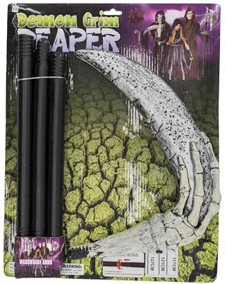 Sense Skeletthand / Spielzeugwaffe / Kostümaccessoire für Halloween