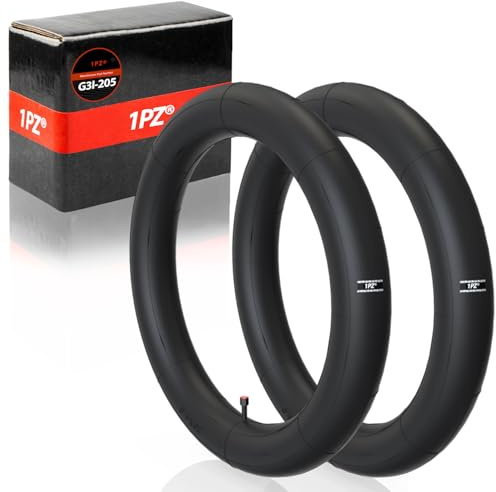 1PZ 20x4.0 Fahrradschlauch AV für E-Bike Fatbike MTB 20x4.0-4.5 | Verdickter Butyl-Schlauch mit Schrader-Ventil, passend für 20 Zoll Fatbike, E-Bike und Mountainbike Reifen 20x4.0-4.5