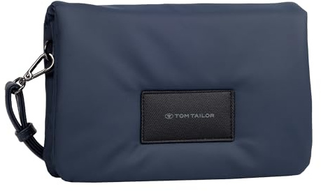 TOM TAILOR Patti Damen Überschlagtasche Umhängetasche Klein Blau