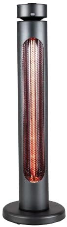 ENERJ Portable Infrared Heater 8 Heat Settings, Green and Red colour Knob, IP65